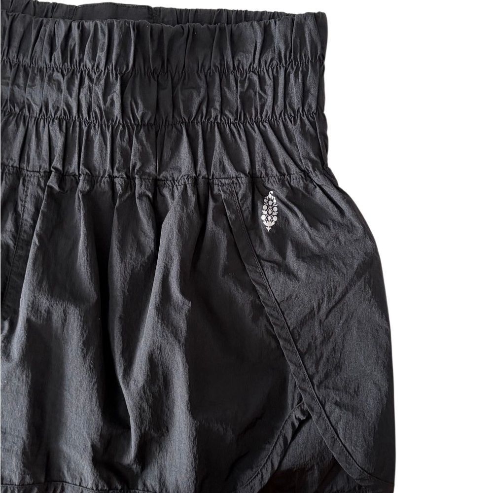 Free People Movement black The Way Home High Rise Lined shorts size L. - Picture 6 of 10